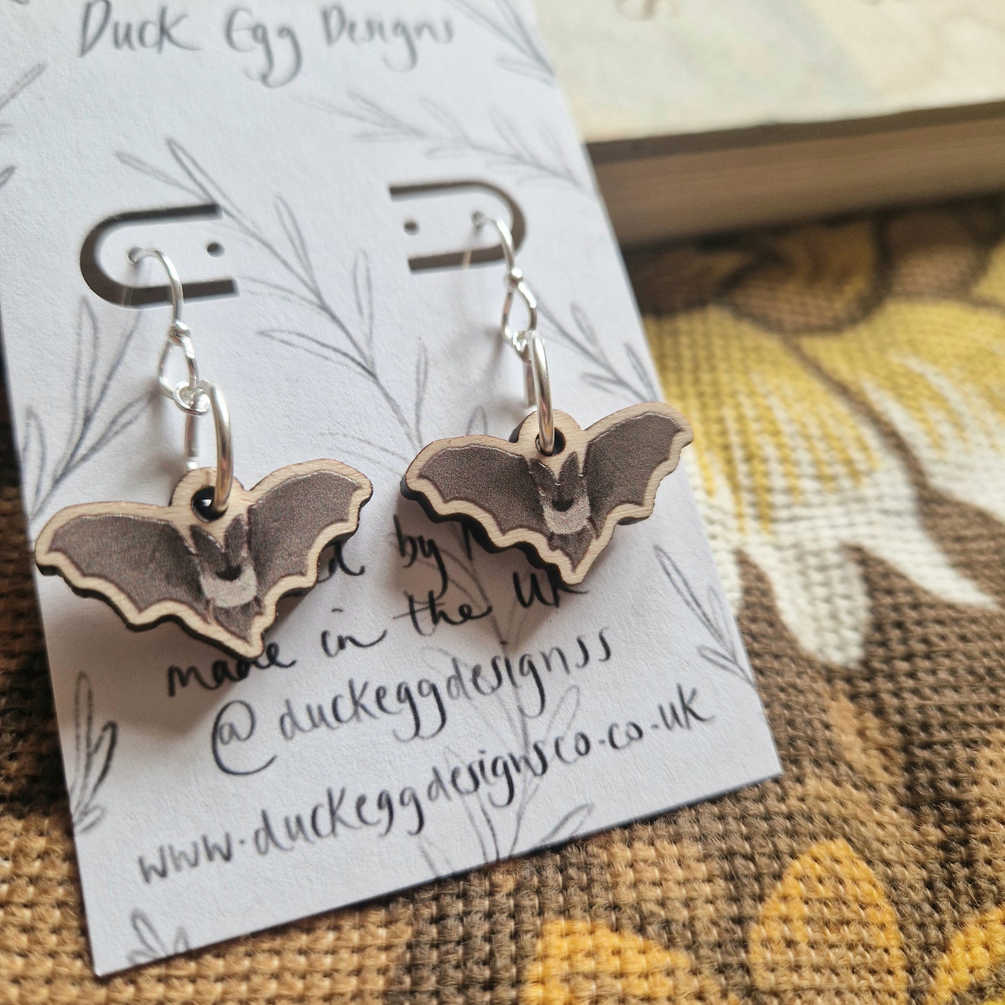 Bat Earrings