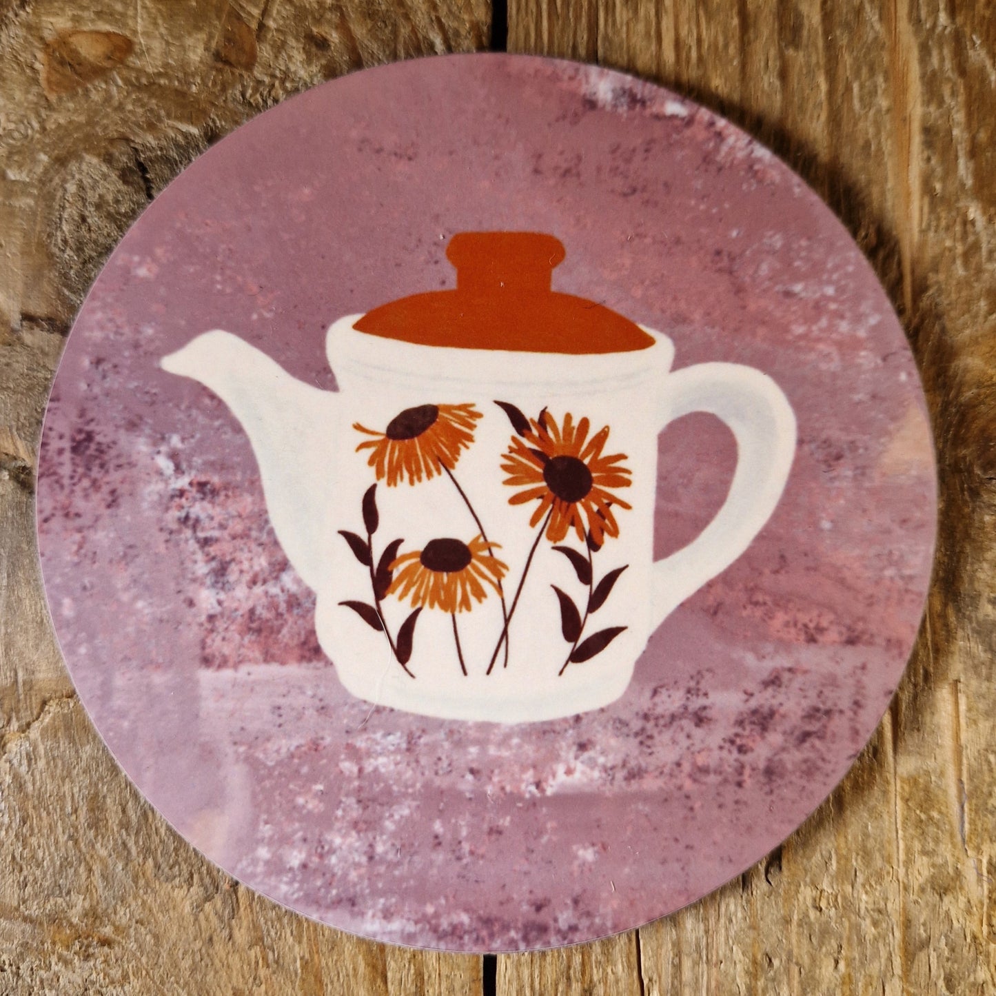 Retro Teapot Coaster