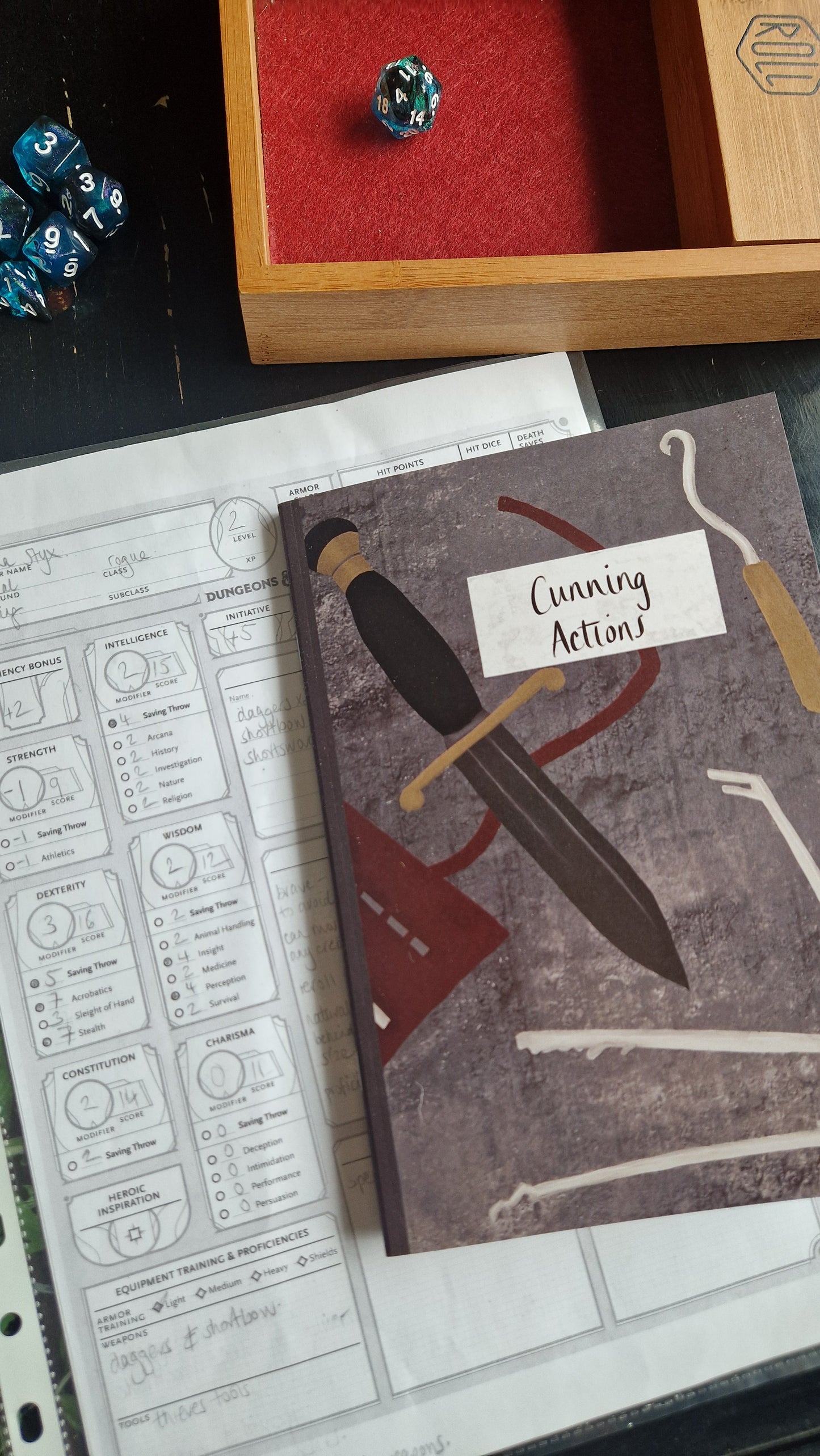 Cunning Actions Notebook