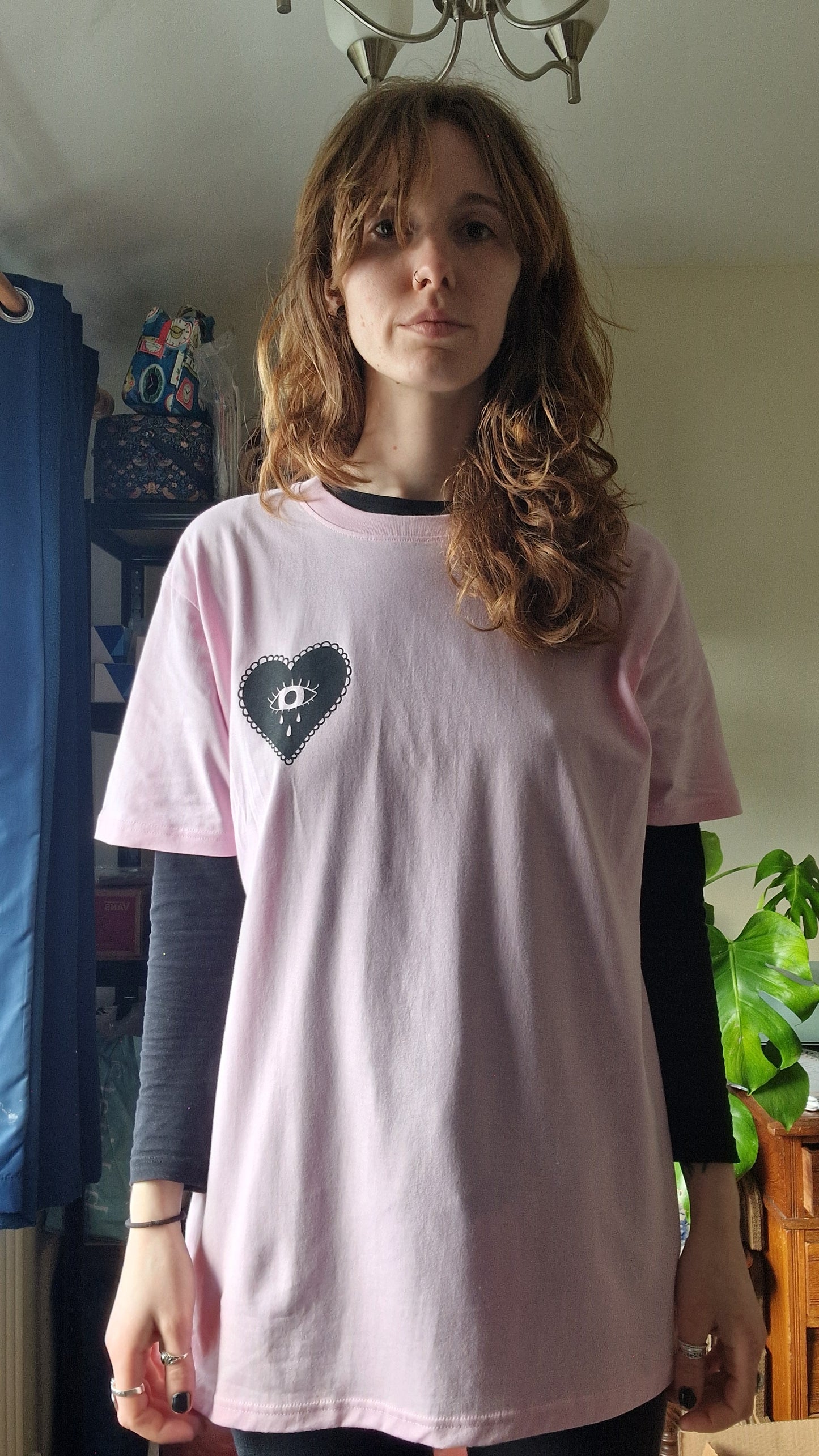 Pink Heart Tshirt