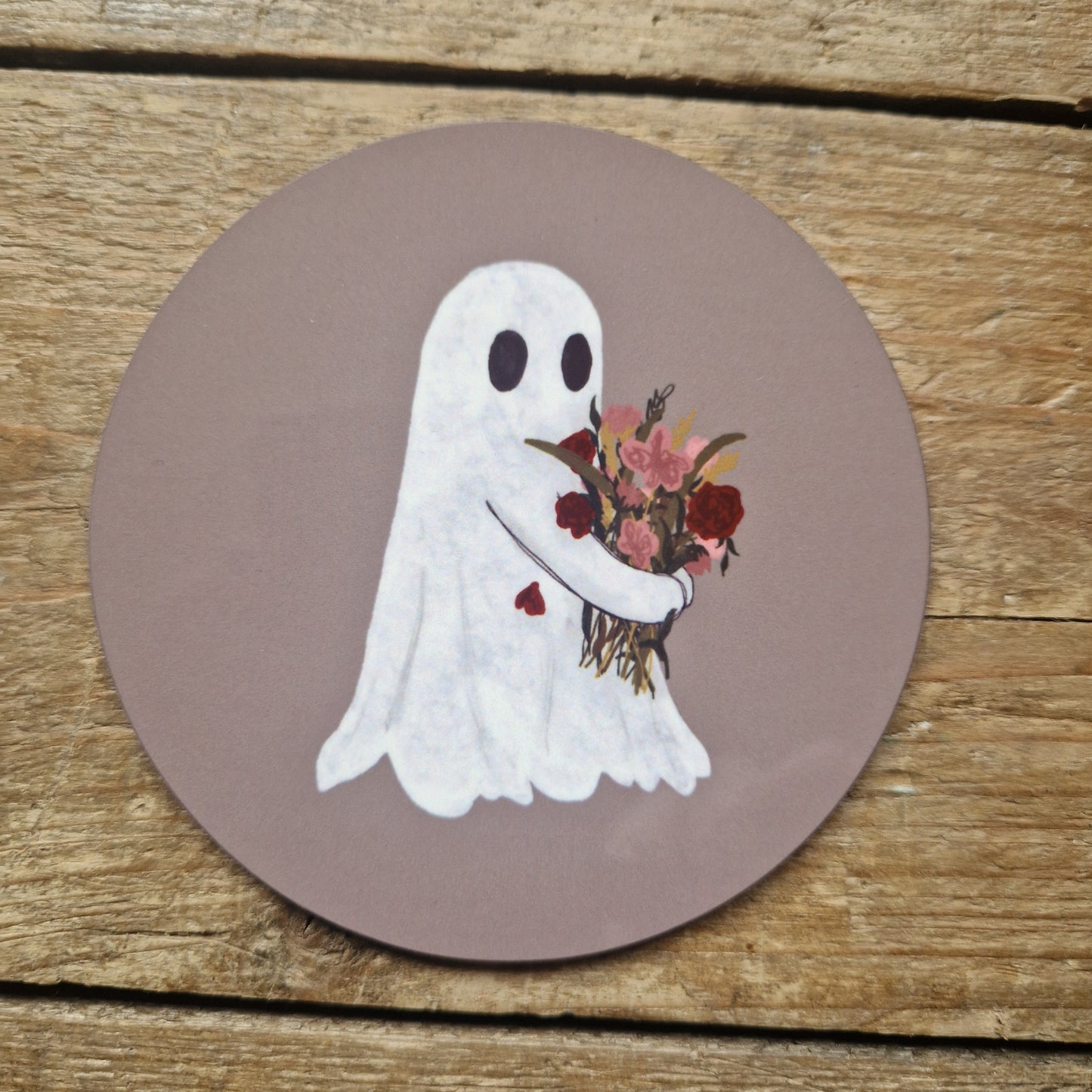 Ghost Mug and Coaster Set Design 1