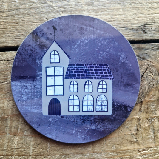 Haunted House Coaster