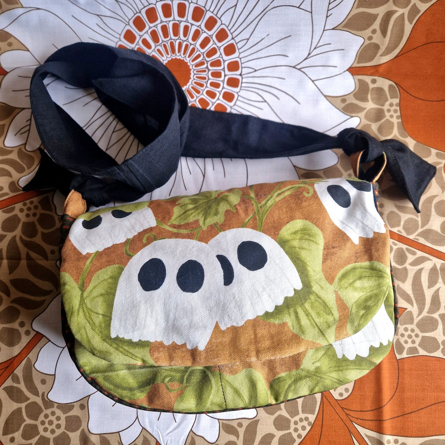 Pumpkin Ghost Harper Bag