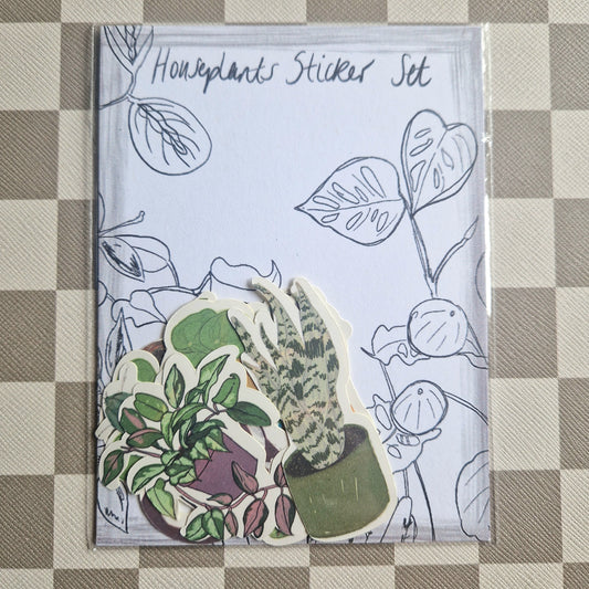 Houseplant Sticker Set