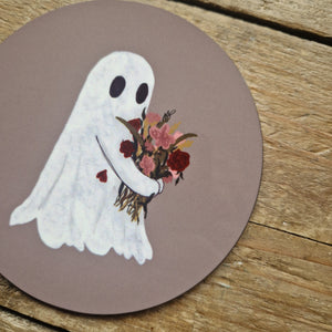 Flower Ghost Coaster