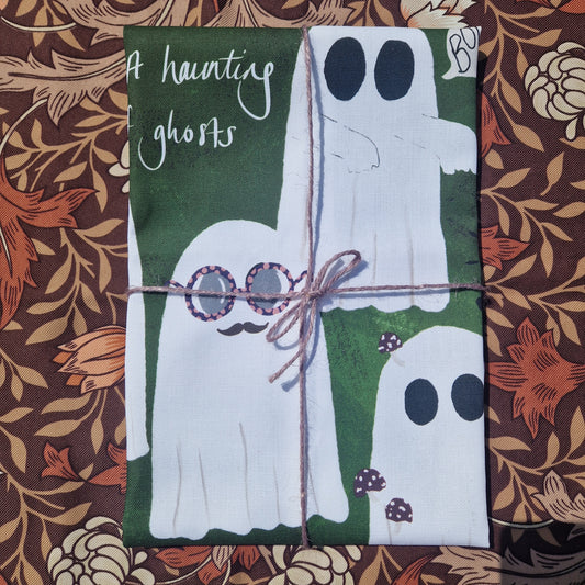 A Haunting Of Ghosts Teatowel