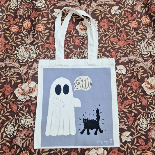 Boo Ghost Tote Bag