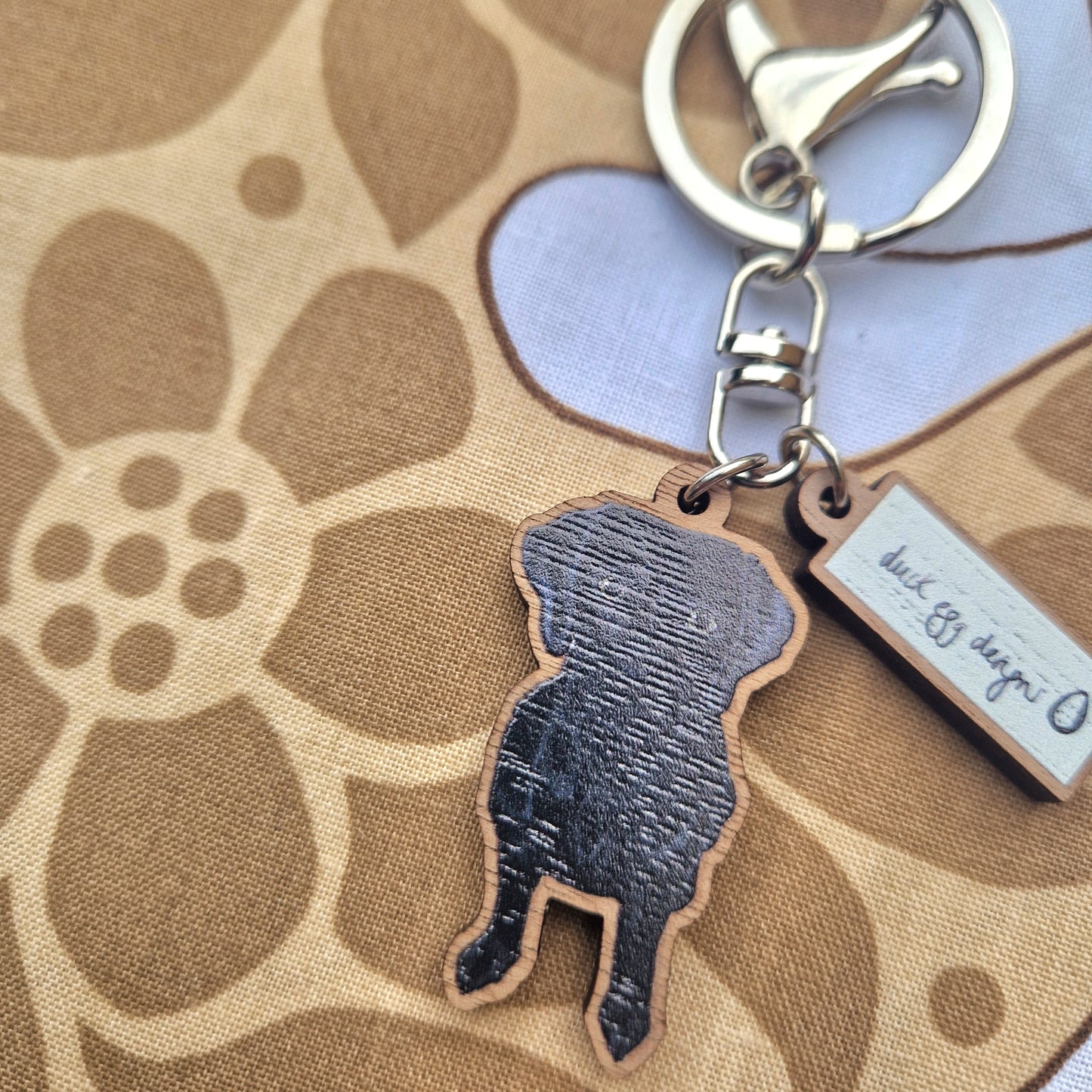 Rondo Black Labrador Keyring