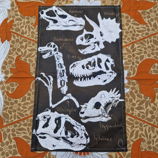 Dinosaur Tea Towel